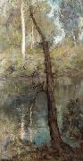 Clara Southern Yarra at Warrandyte oil painting artist